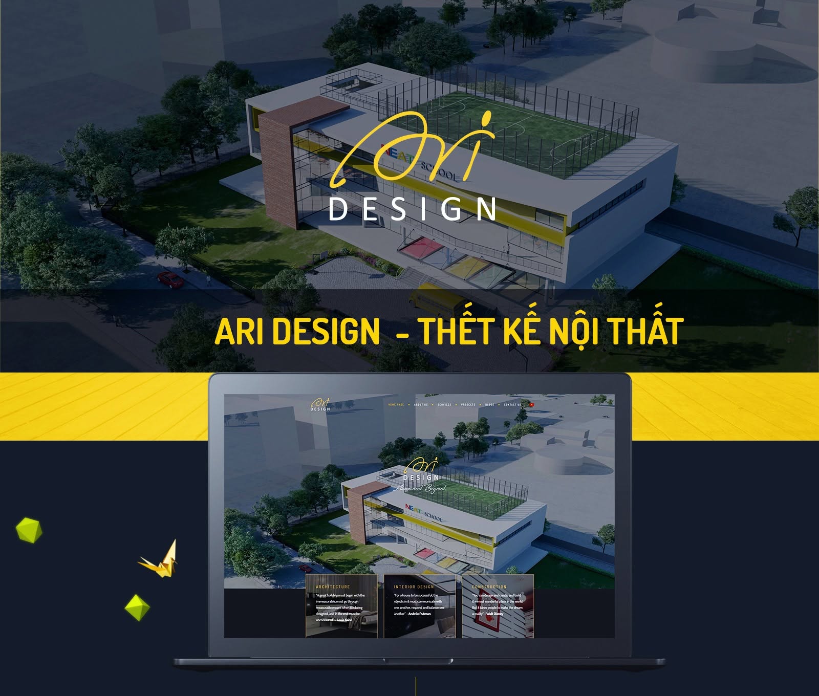 Giao diện dự án