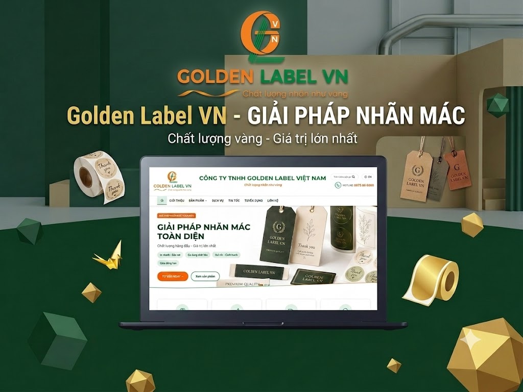 Giao diện dự án Golden Label
