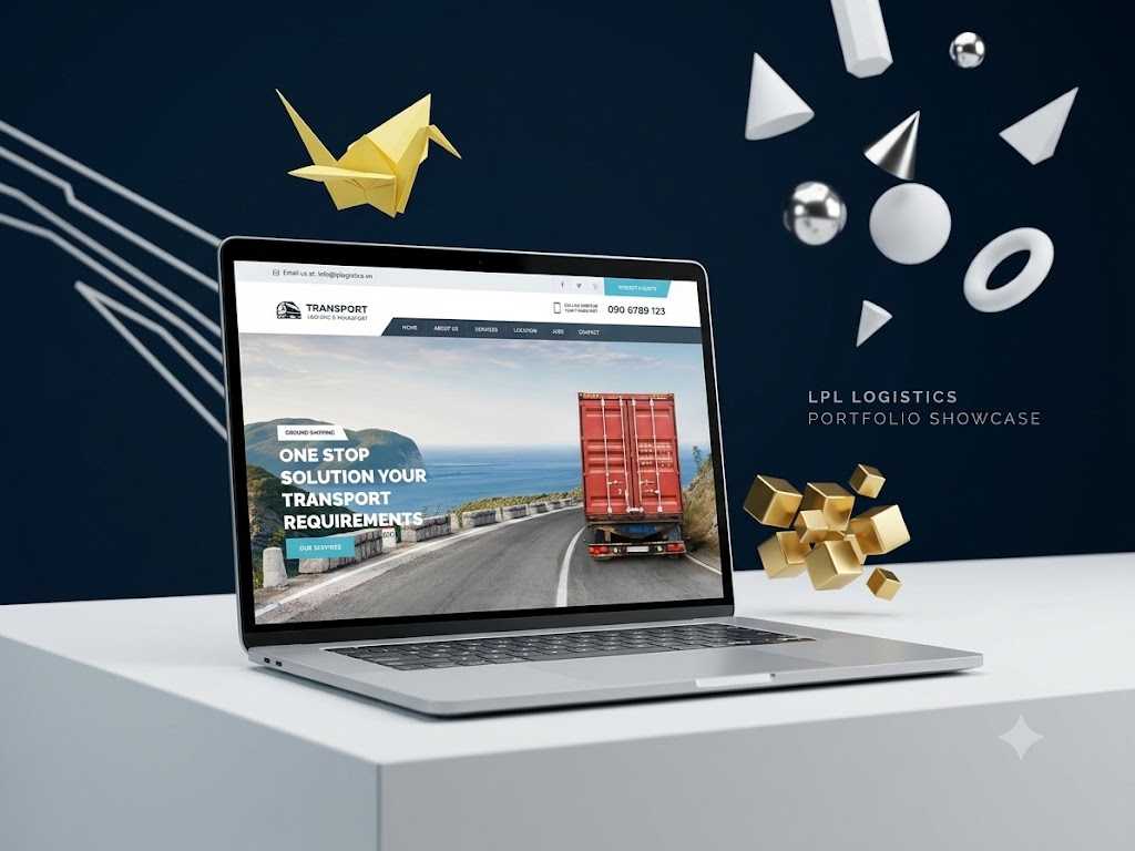 Giao diện dự án LPL Logistics